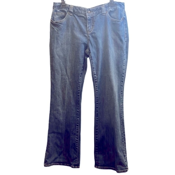 Michael Kor’s Flare Bootcut Blue Denim Jeans Size 10 - Picture 1 of 16